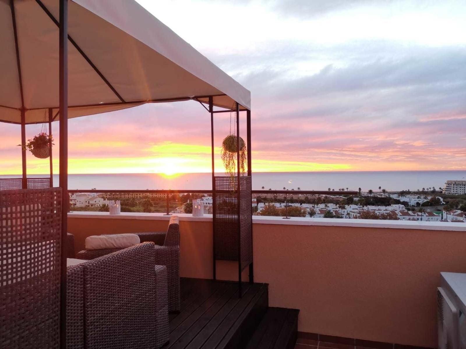 Penthouse Appartement Casares Buitenkant foto