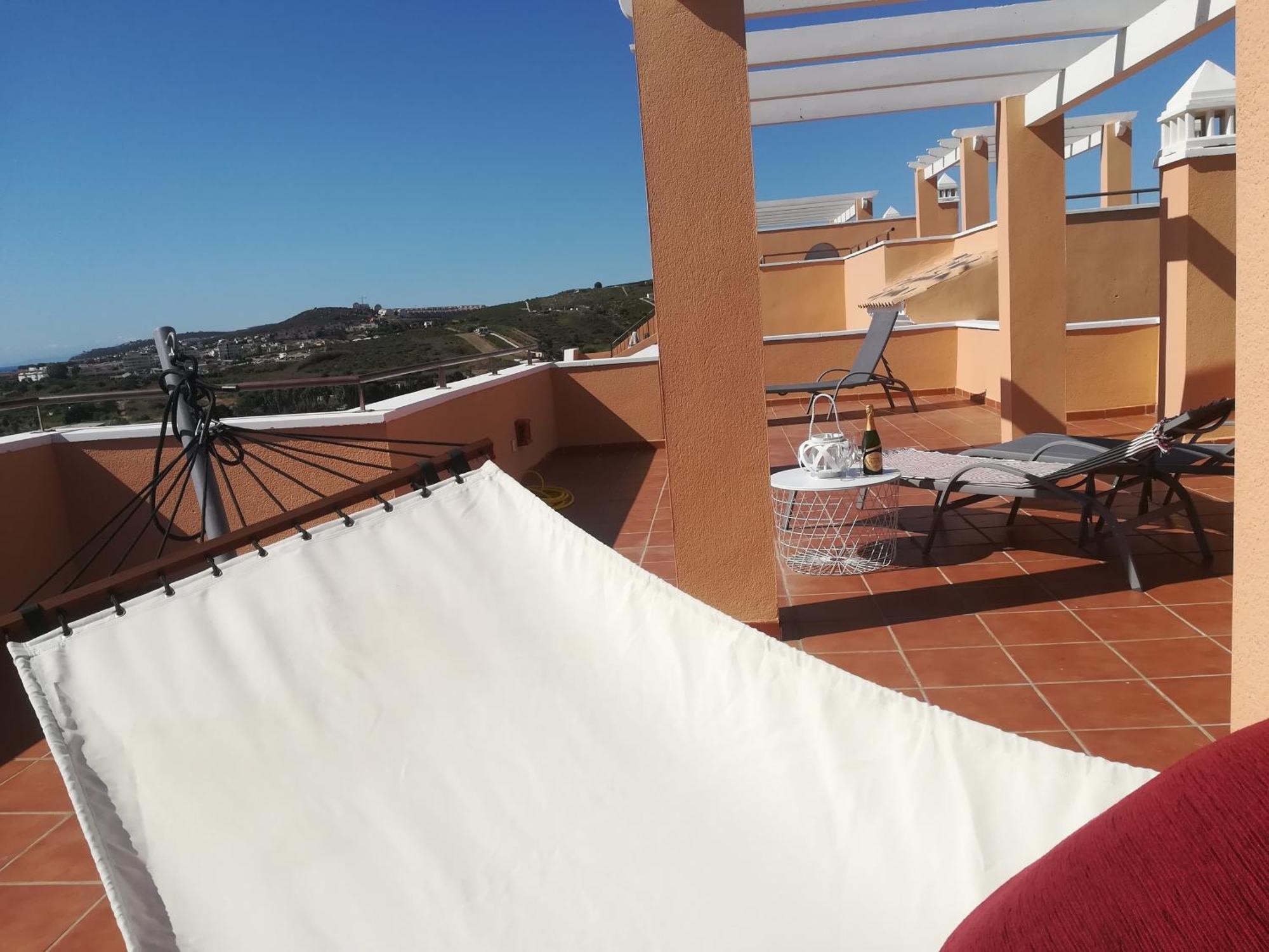 Penthouse Appartement Casares Buitenkant foto
