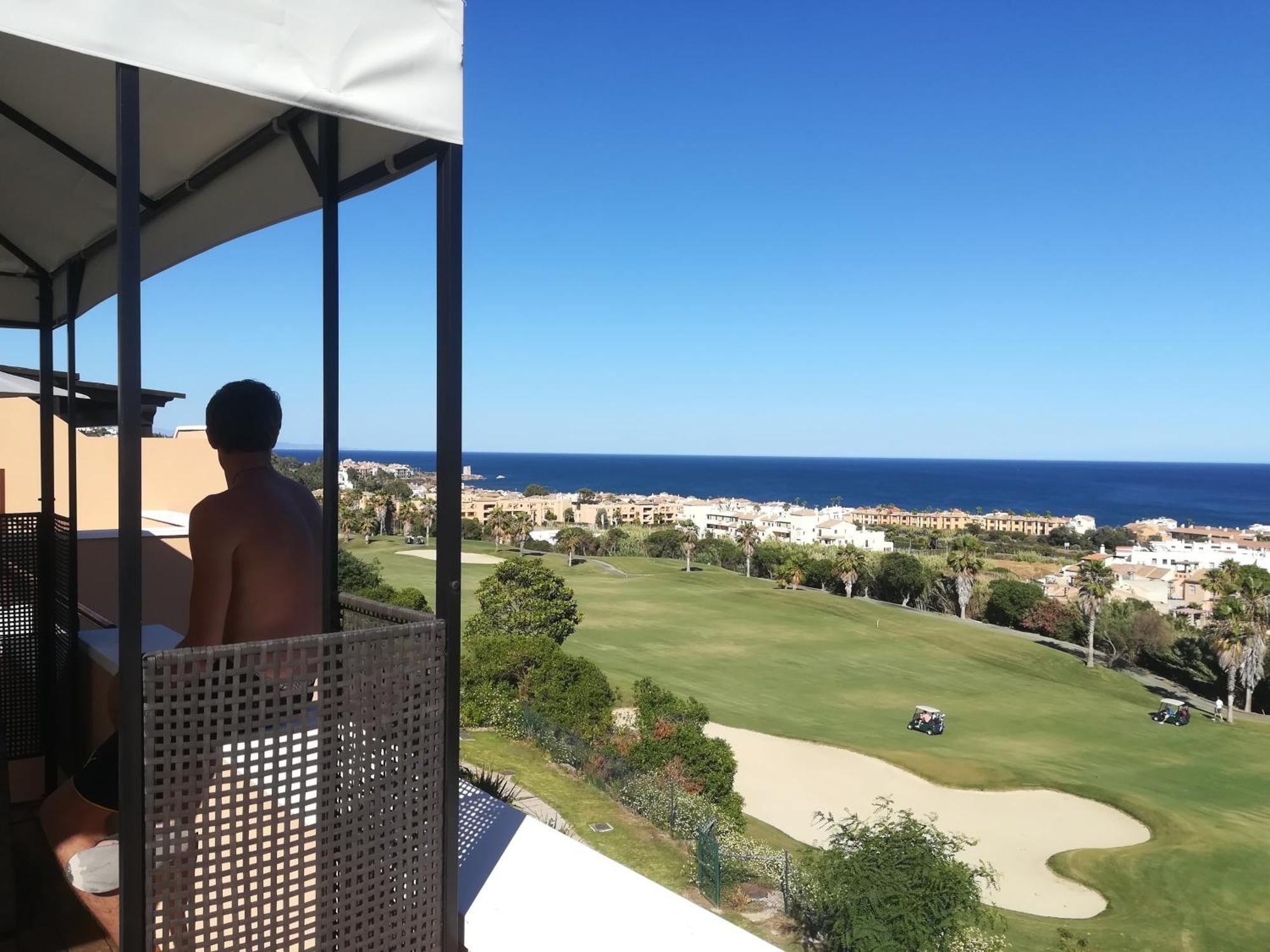 Penthouse Appartement Casares Buitenkant foto